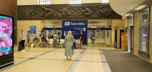 Olomouc main train station