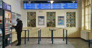 Služby na nádraží v Praze-Vršovicích