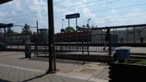 Nástupiště Praha-Uhřiněves