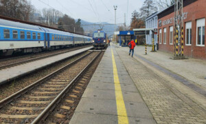 Blansko, nástupiště 1 / kolej 1