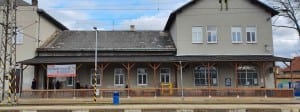 Train station Vyškov na Moravě.