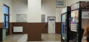 Nádraží ve Vyškově na Moravě