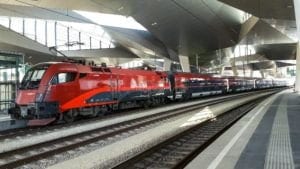 Vídeň hlavní nádraží