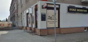 Restaurace u hlavního nádraží v Nymburku