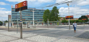 Hradec Králové, přístup na hlavní nádraží
