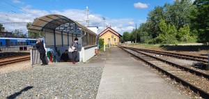 4.nástupiště v Zaječí