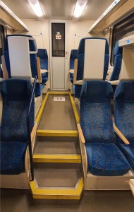 Sedadla ve voze InterPanter 661