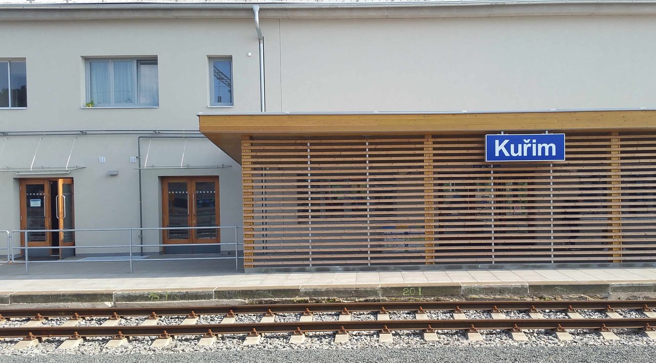 Train station Kuřim