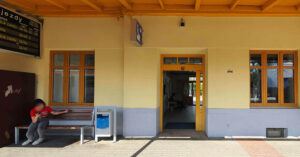 Veranda na nádraží Chrudim