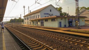 Řečany nad Labem platform 1