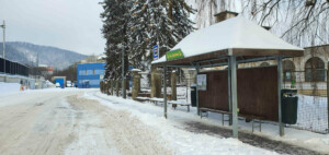 BUS Adamov, železniční zastávka