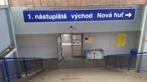 Ostrava-Kunčice 1.nástupiště