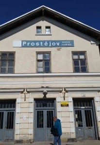 Prostějov místní nádraží