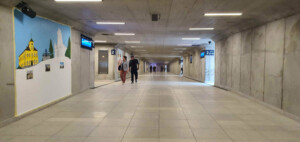 Podchod pod nádražím ve Vsetíně