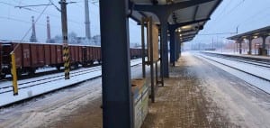 Train station Žďár nad Sázavou.