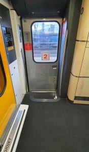 Nástupní prostor vozu Bmpz 20-90