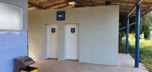 Záchody na nádraží Velké Pavlovice