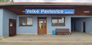 Train station Velké Pavlovice zastavka