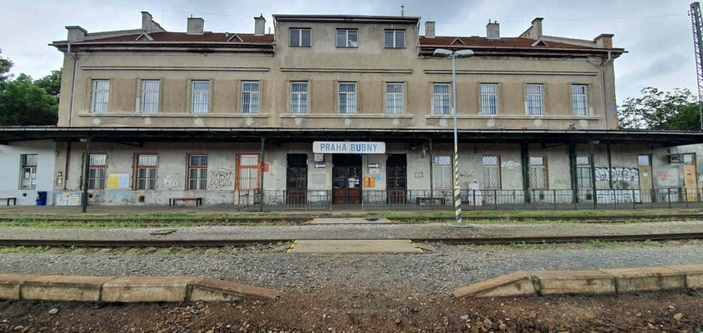 Train station Praha-Bubny