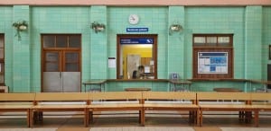 Train station České Velenice