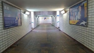 Podchod pod nádražím v Havířově