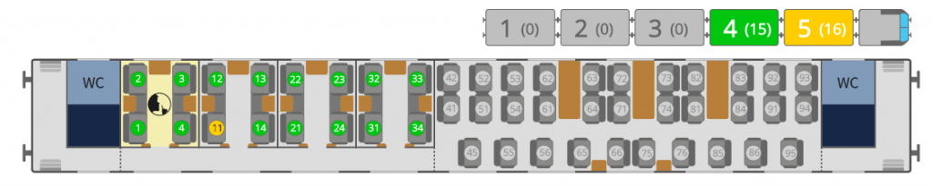 Plánek vozu RJ Ampz 18-95