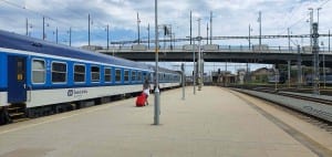 Plzen main train station