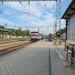 Přelouč - vlaky směr Heřmanův Městec