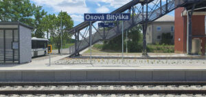 Cesta na nádraží Osová Bítýška