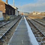 Ždírec nad Doubravou vlakem