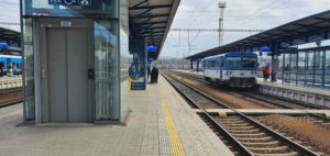 Nádraží v Havlíčkově Brodě, nástupiště 3, u koleje 3