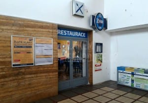 Nádražní restaurace v Hranicích na Moravě