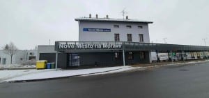 Dopravní terminál v Novém městě na Moravě