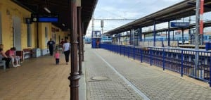 Jak to vypadá na nádraží v Táboře