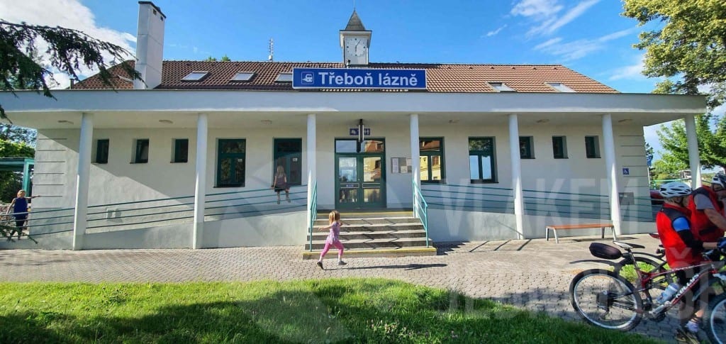 Vlakem Třeboň lázně