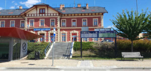 Autobusové nádraží ve Veselí nad Lužnicí