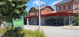 Autobusové nádraží ve Veselí nad Lužnicí