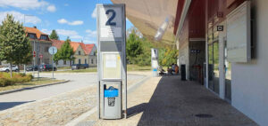 Autobusové nádraží ve Veselí nad Lužnicí