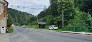 Branná, autobus u žel. stanice