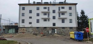 Nádraží v Křižanově po modernizaci na jaře 2021