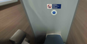 Záchod ve voze InterJet Ampz 894