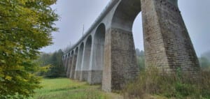 Železniční viadukty Kutiny - Říkonín