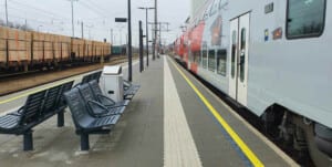 Nádraží Bahnhof Retz train station