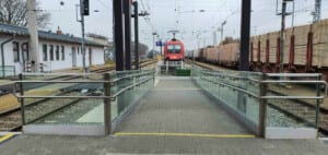 Nádraží Bahnhof Retz train station