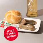 Klobása z Hödlu ve Vídni s nápojem Almdudler za zvýhodněnou cenu