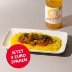 Zeleninová masala + ledový čaj Makava Delighted za zvýhodněnou cenu j