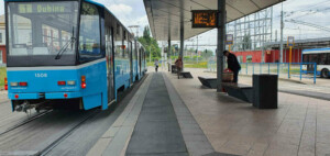 Příjezd na nádraží Ostrava hlavní nádraží