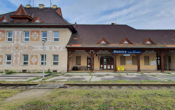 Železniční stanice Blatnice pod Svatým Antonínkem