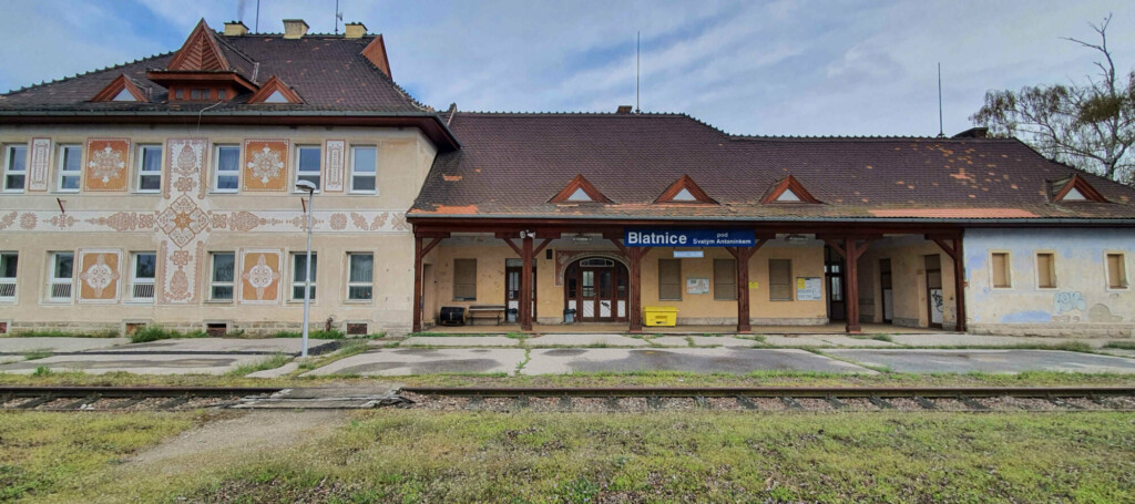 Železniční stanice Blatnice pod Svatým Antonínkem