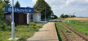 Přístupna nástupiště na zastávce Blížkovice